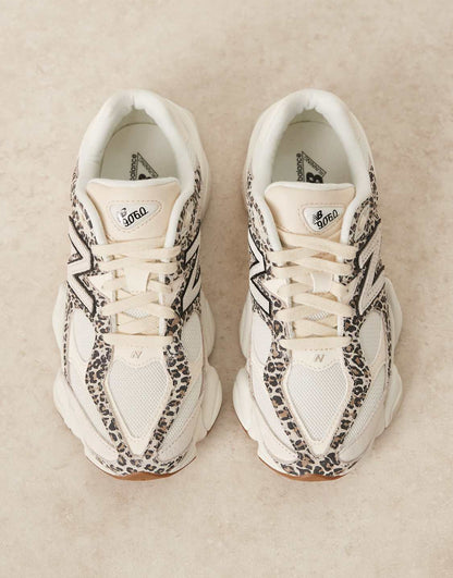 9060 Leopard Print Sneakers